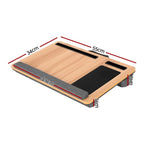 Artiss Lap Desk Laptop Desks Portable w/ Wrist-rest Phone Slot Mouse Pad 55CM