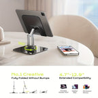 Black Silver laptop stand, 360 degree rotatable, ergonomic laptop stand, laptop accessories, adjustable laptop stand, laptop riser, workspace ergonomics, Australian market