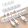Cable Organizer - Cable Clips for 3/5/7 Cables - Self-Adhesive Cable Clips - Cable Clamp - Cable Holder - Cable Tray - Cable Management - Cable Organizer - Desk Organizer - for USB Charging Cable