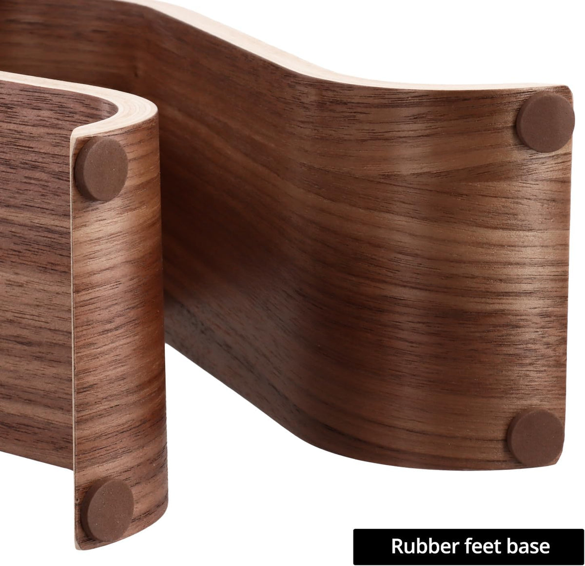 Wood Headphone Stand - Headset Holder, Arch Bridge Design - Universal Compatibility, Stylish Desk Headset Holder